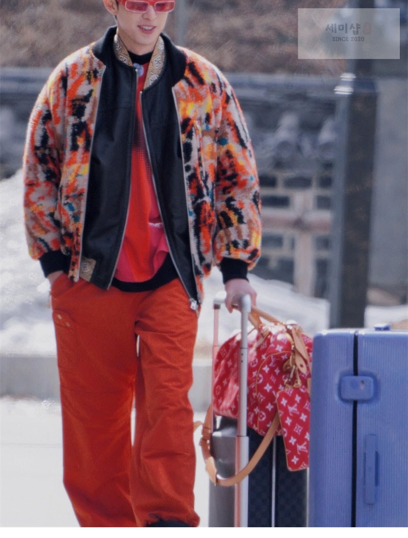 Louis Vuitton 루이비통 스피디 P9 반둘리에 50 M46991 1#레드 Bag 8번 이미지