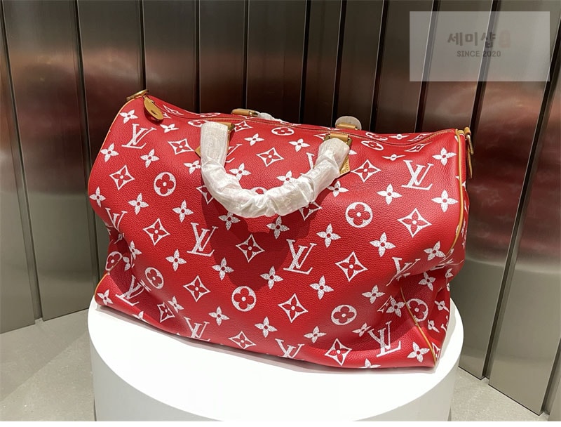 Louis Vuitton 루이비통 스피디 P9 반둘리에 50 M46991 1#레드 Bag 12번 이미지