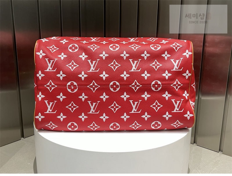 Louis Vuitton 루이비통 스피디 P9 반둘리에 50 M46991 1#레드 Bag 3번 이미지