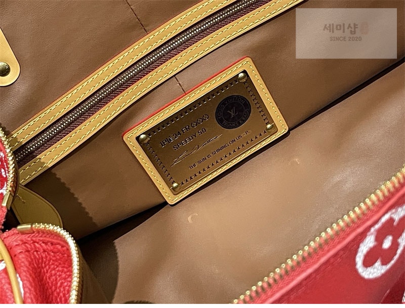 Louis Vuitton 루이비통 스피디 P9 반둘리에 50 M46991 1#레드 Bag 11번 이미지