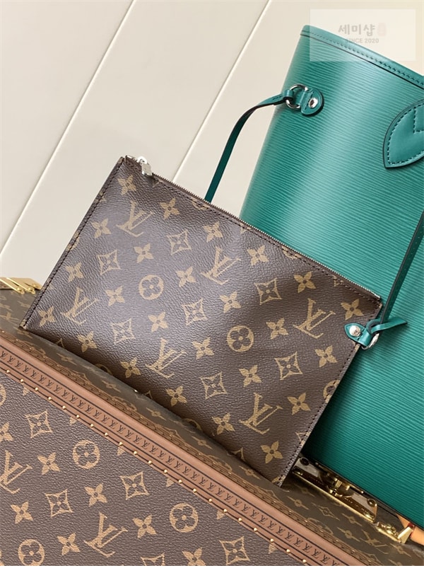 Louis Vuitton 루이비통 에삐 네버풀 MM 토트백 보르네오 그린 Bag 4번 이미지