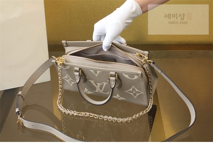 Louis Vuitton 루이비통 온더고 이스트 웨스트 모노그램 앙프렝뜨 M23641 갈렛바이컬러 Bag 9번 이미지