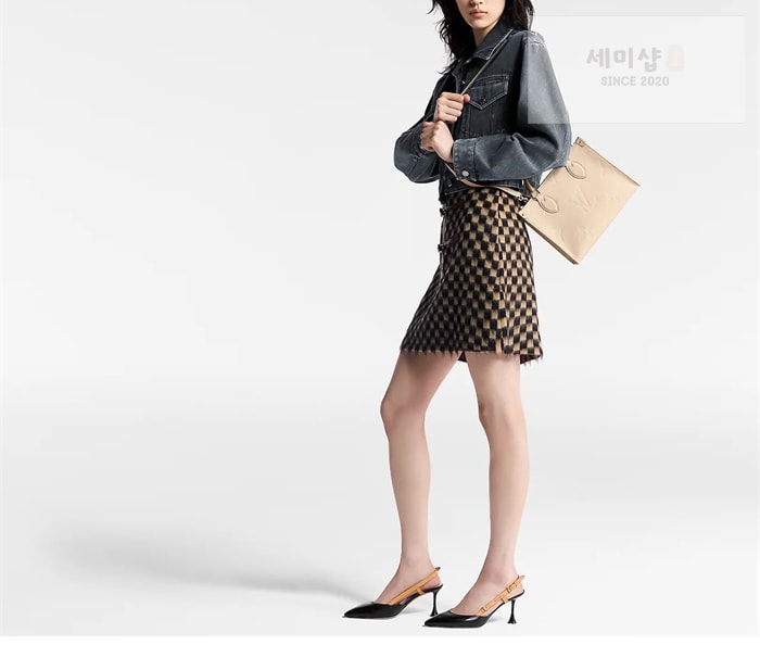 Louis Vuitton 루이비통 온더고 토트백 PM 앙프렝뜨 모노그램 M46569 크림 Bag 4번 이미지