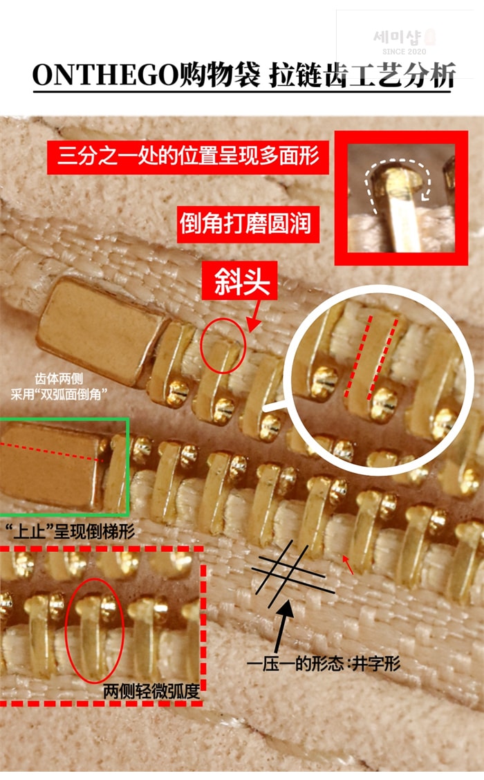 Louis Vuitton 루이비통 온더고 토트백 PM 앙프렝뜨 모노그램 M46569 크림 Bag 14번 이미지