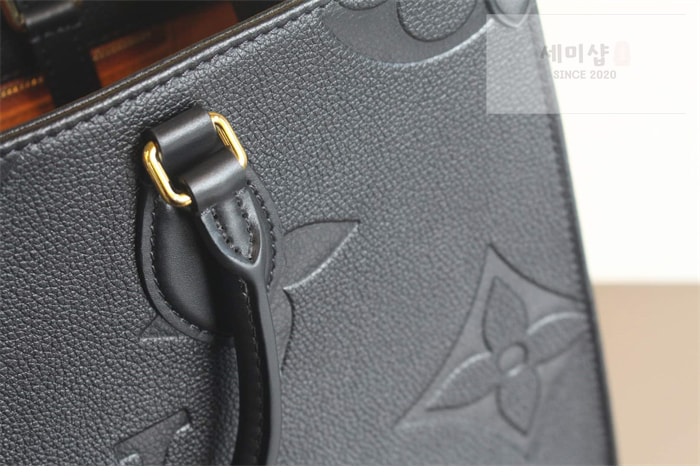 Louis Vuitton 루이비통 온더고 MM 앙프렝뜨 모노그램 M45595 블랙 Bag 9번 이미지