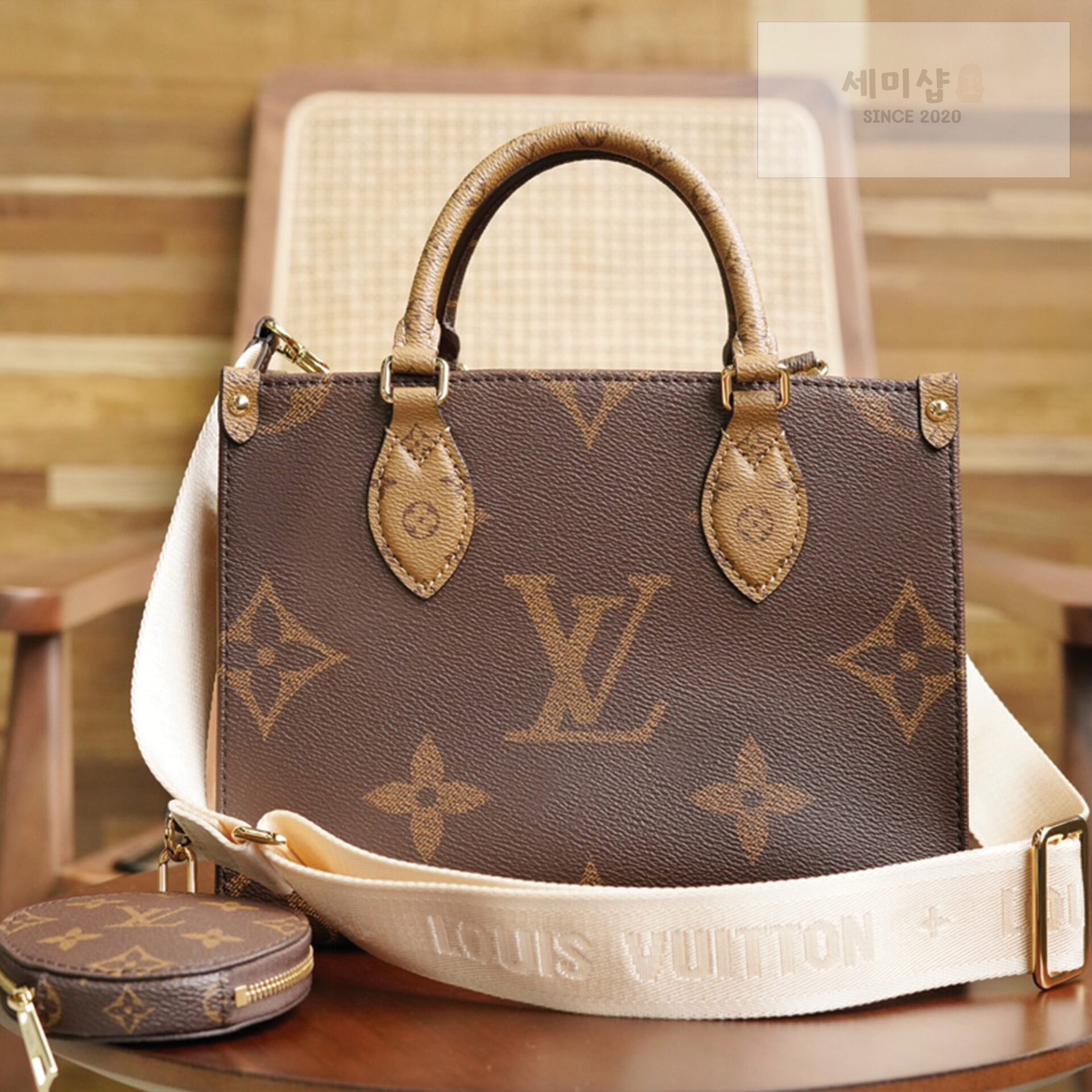 Louis Vuitton 루이비통 온더고 PM 모노그램 토트백 M46373 모노그램 Bag 4번 이미지