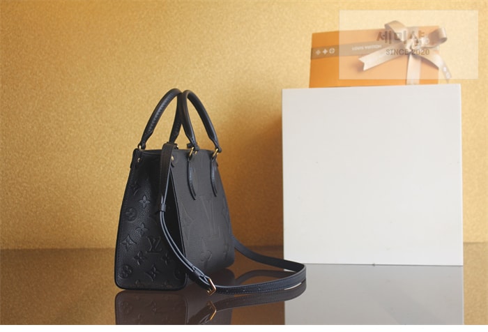 Louis Vuitton 루이비통 온더고 PM 앙프렝뜨 모노그램 M45653 블랙 Bag 9번 이미지