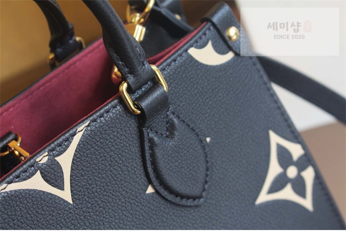 Louis Vuitton 루이비통 온더고 PM 앙프렝뜨 모노그램 M45659 블랙바이컬러 Bag 8번 이미지