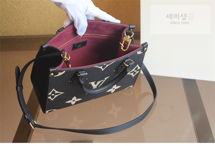 Louis Vuitton 루이비통 온더고 PM 앙프렝뜨 모노그램 M45659 블랙바이컬러 Bag 6번 이미지