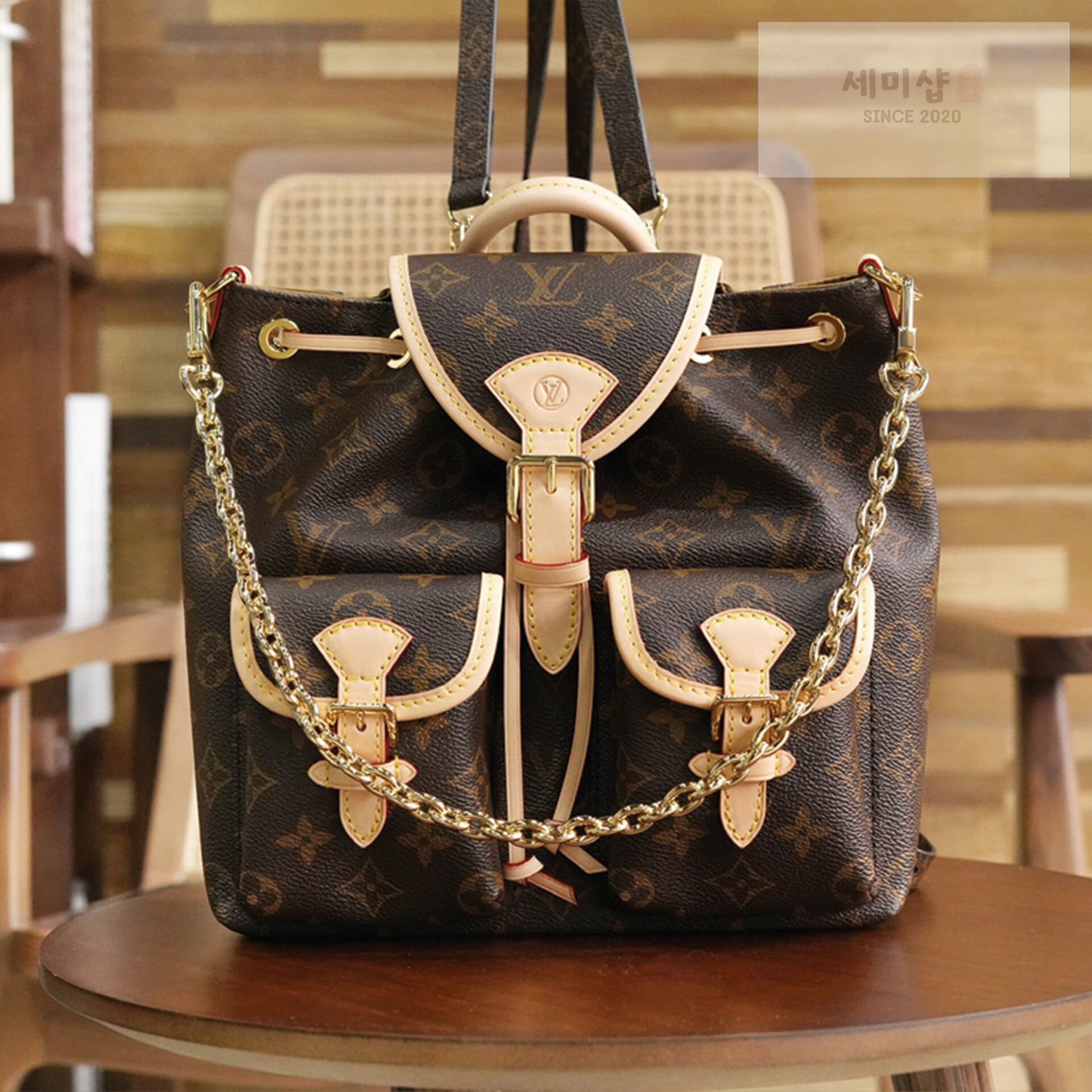 Louis Vuitton 루이비통 익스커션 PM 모노그램 백팩 M46932 모노그램 Bag 3번 이미지