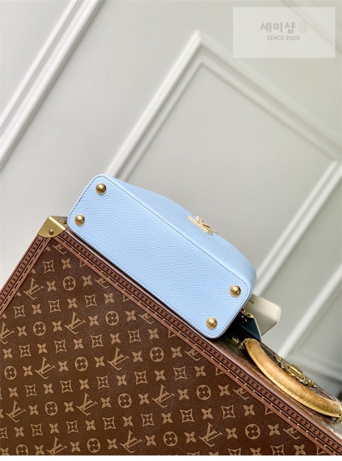 Louis Vuitton 루이비통 카퓌신 BB 토트백 M24120 블루 올림프 Bag 10번 이미지
