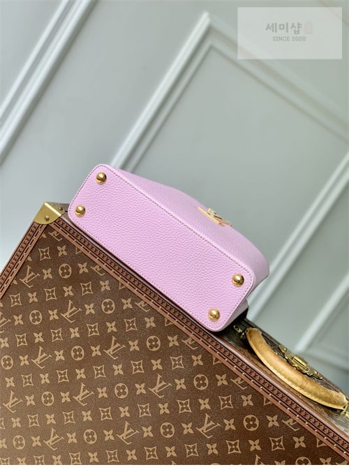 Louis Vuitton 루이비통 카퓌신 BB 토트백 M24120 블루 올림프 Bag 27번 이미지