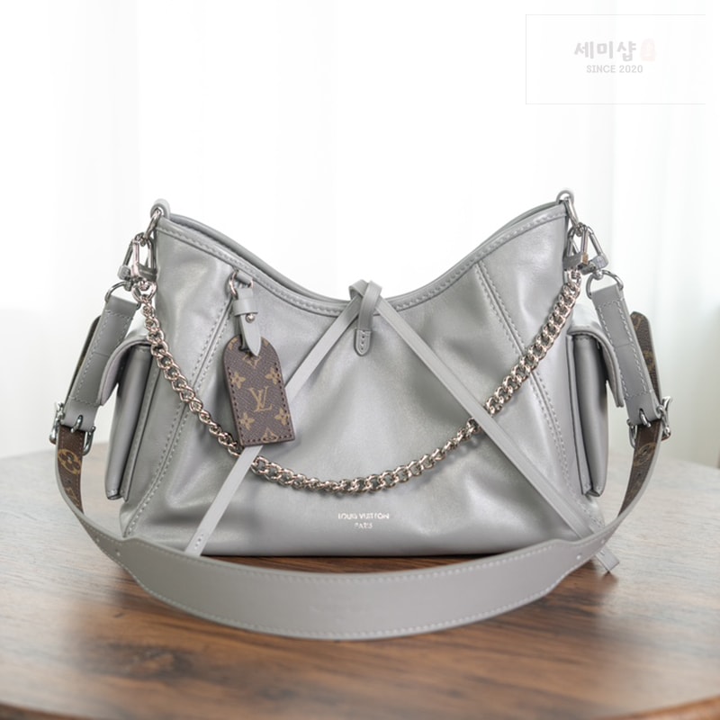 Louis Vuitton 루이비통 캐리올 카고 바이브 PM M12583 그레이 Bag 4번 이미지