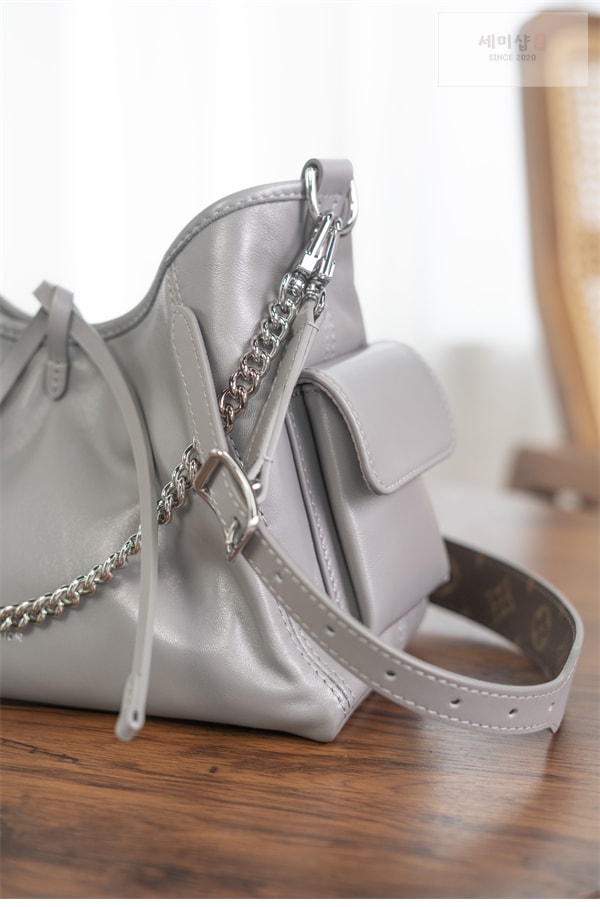 Louis Vuitton 루이비통 캐리올 카고 바이브 PM M12583 그레이 Bag 13번 이미지