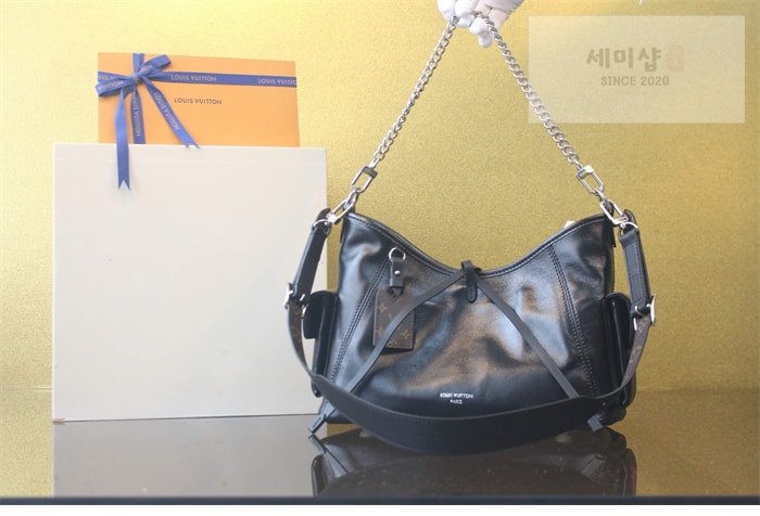 Louis Vuitton 루이비통 캐리올 카고 바이브 PM M24861 블랙 Bag 8번 이미지