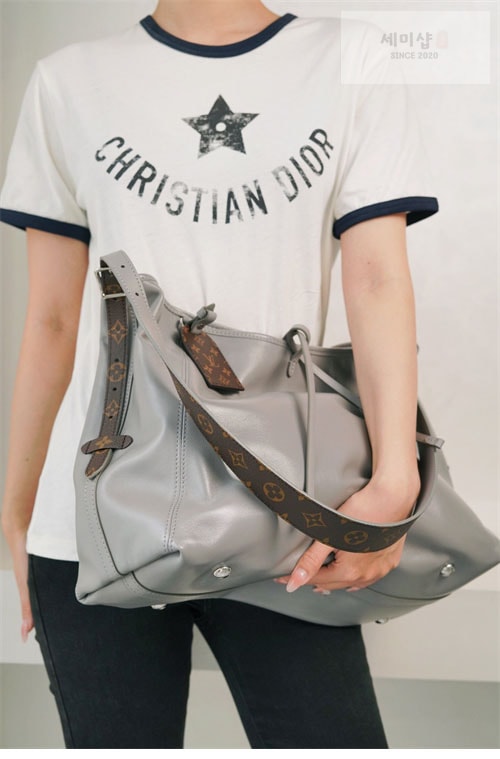 Louis Vuitton 루이비통 캐리올 카고 MM M25143 그레이 Bag 14번 이미지