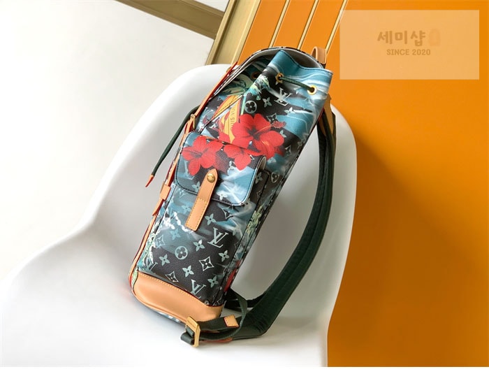 Louis Vuitton 루이비통 크리스토퍼 MM 모노그램 서핑 코팅 캔버스 서핑 모노그램 Bag 5번 이미지