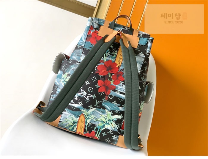 Louis Vuitton 루이비통 크리스토퍼 MM 모노그램 서핑 코팅 캔버스 서핑 모노그램 Bag 6번 이미지