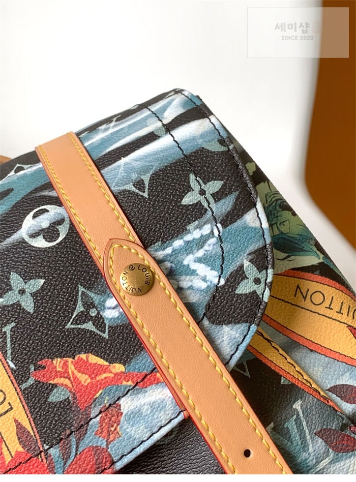 Louis Vuitton 루이비통 크리스토퍼 MM 모노그램 서핑 코팅 캔버스 서핑 모노그램 Bag 7번 이미지