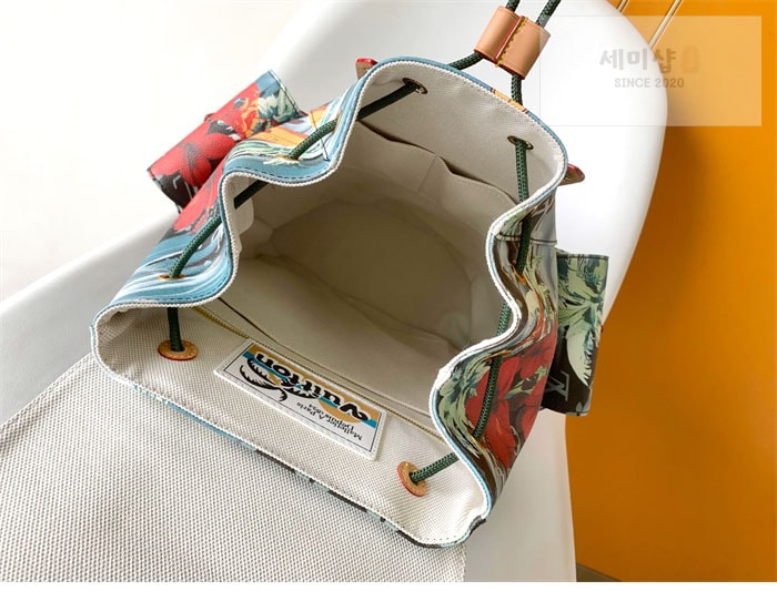 Louis Vuitton 루이비통 크리스토퍼 MM 모노그램 서핑 코팅 캔버스 서핑 모노그램 Bag 8번 이미지