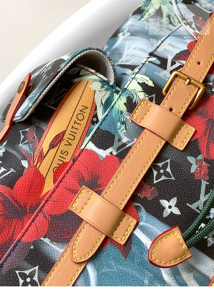 Louis Vuitton 루이비통 크리스토퍼 MM 모노그램 서핑 코팅 캔버스 서핑 모노그램 Bag 9번 이미지