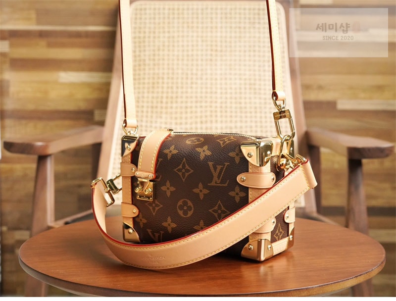 Louis Vuitton 루이비통 트렁크 PM 모노그램 핸드백 M46815 모노그램 Bag 7번 이미지