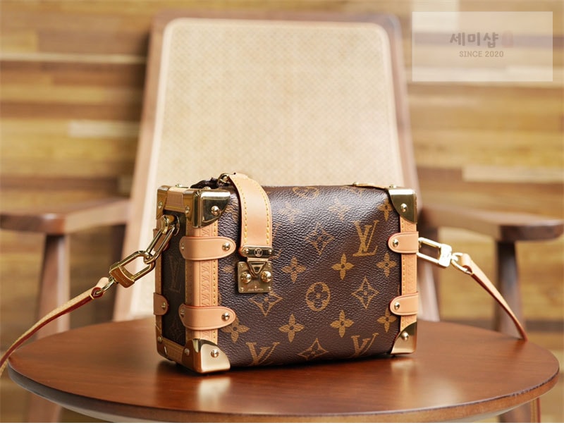 Louis Vuitton 루이비통 트렁크 PM 모노그램 핸드백 M46815 모노그램 Bag 3번 이미지