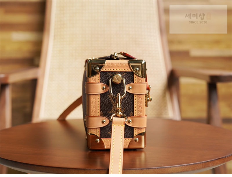 Louis Vuitton 루이비통 트렁크 PM 모노그램 핸드백 M46815 모노그램 Bag 9번 이미지
