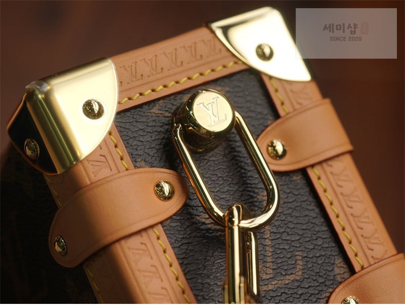 Louis Vuitton 루이비통 트렁크 PM 모노그램 핸드백 M46815 모노그램 Bag 15번 이미지
