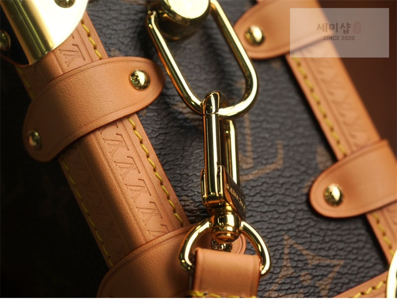 Louis Vuitton 루이비통 트렁크 PM 모노그램 핸드백 M46815 모노그램 Bag 17번 이미지