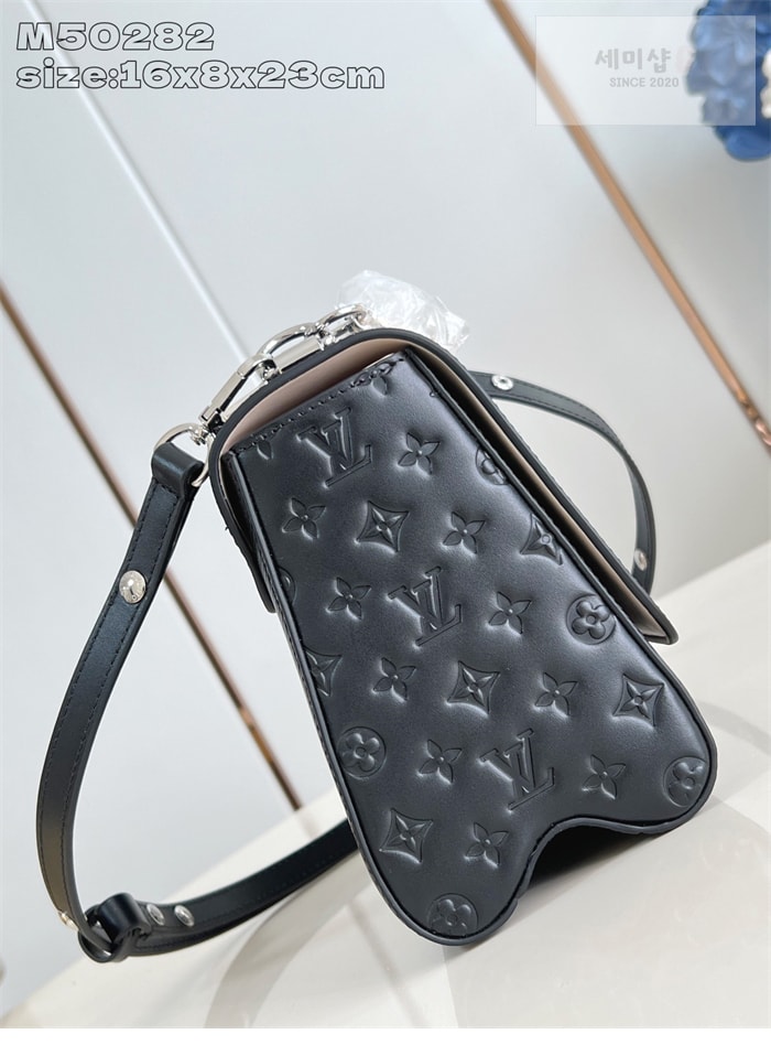 Louis Vuitton 루이비통 트위스트 MM 에삐 M50282 블랙 Bag 1번 이미지