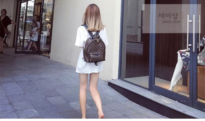 Louis Vuitton 루이비통 팜 스프링스 MM 백팩 모노그램 M44874 모노그램 Bag 2번 이미지