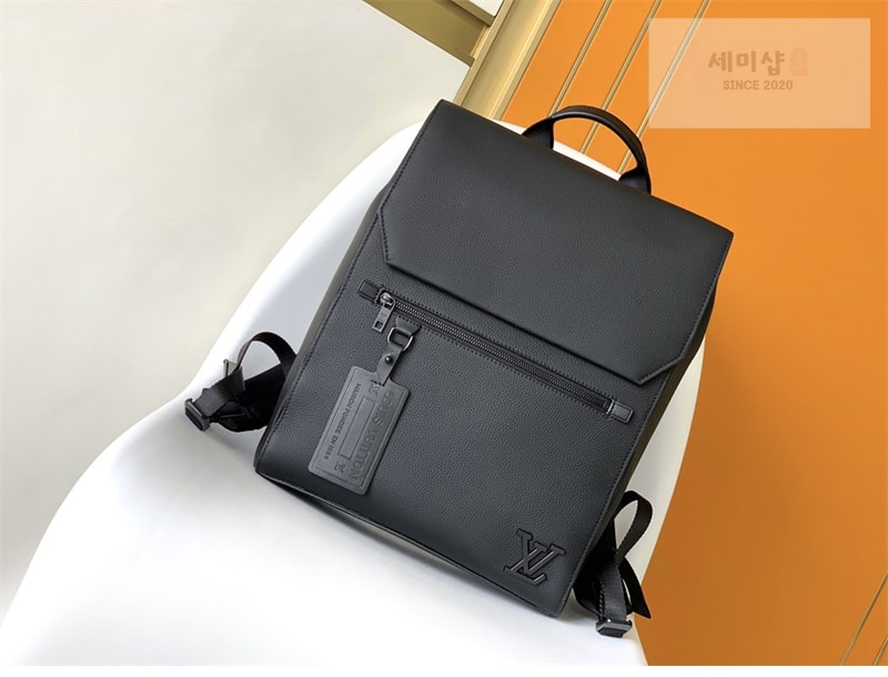 Louis Vuitton 루이비통 패스트라인 LV에어로그램 백팩 M21367 블랙 Bag 10번 이미지