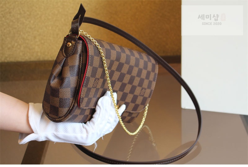 루이비통 루이비통 페이보릿 크로스백 MM 다미에 캔버스 N41129 다미에 캔버스 Bag 4번 이미지