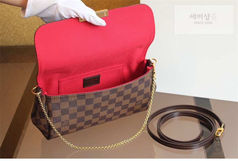 루이비통 루이비통 페이보릿 크로스백 MM 다미에 캔버스 N41129 다미에 캔버스 Bag 8번 이미지