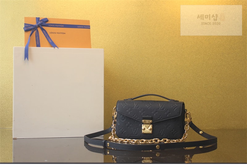 Louis Vuitton 루이비통 포쉐트 메티스 이스트 웨스트 앙프렝뜨 모노그램 M46595 블랙 Bag 3번 이미지