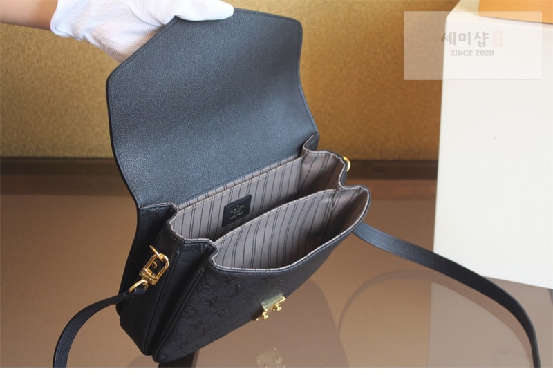 Louis Vuitton 루이비통 포쉐트 메티스 핸드백 앙프렝뜨 모노그램 M41487 블랙 Bag 6번 이미지