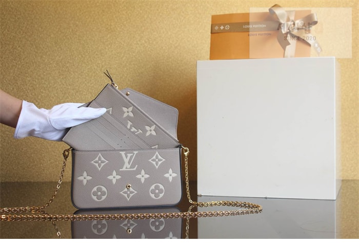 Louis Vuitton 루이비통 포쉐트 펠리시 앙프렝뜨 모노그램 M69977 바이컬러갈렛 Bag 3번 이미지