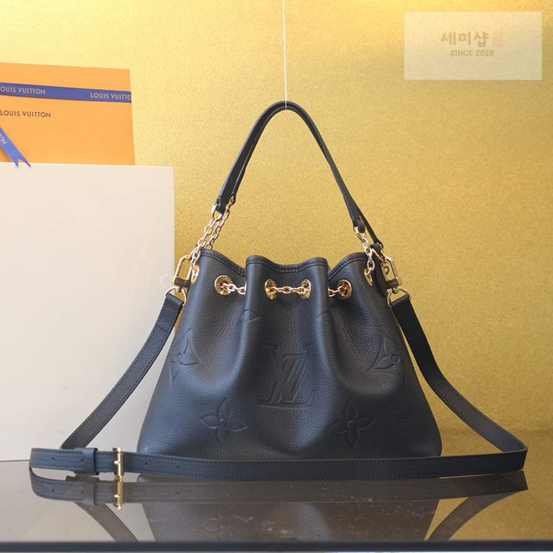 Louis Vuitton 루이비통 LV 번들 앙프렝뜨 모노그램 M47209 / 커스텀 철물 블랙 Bag 5번 이미지
