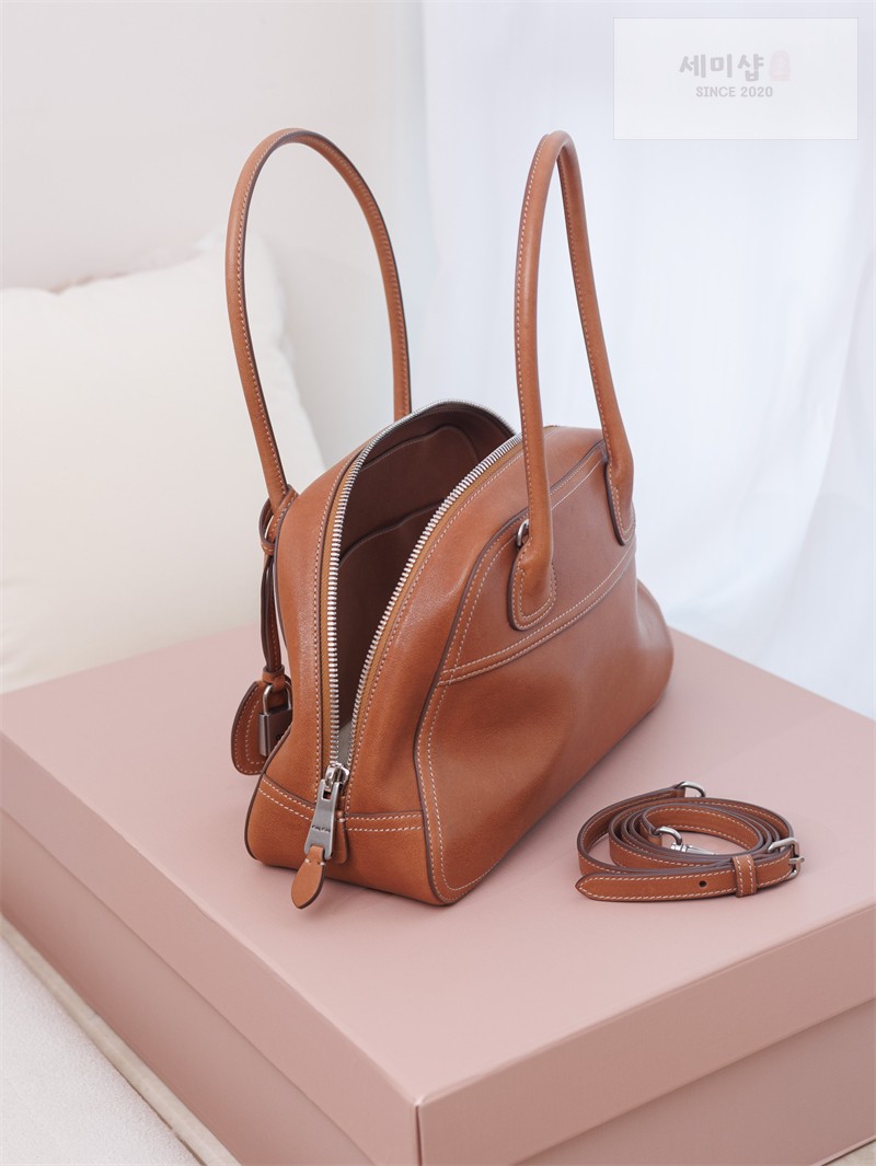 Miu Miu 미우미우 비반트 나파 레더 백 5bb199 꼬냑 Bag 7번 이미지