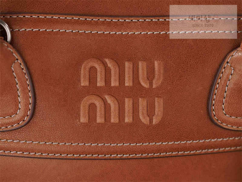 Miu Miu 미우미우 비반트 나파 레더 백 5bb199 꼬냑 Bag 14번 이미지