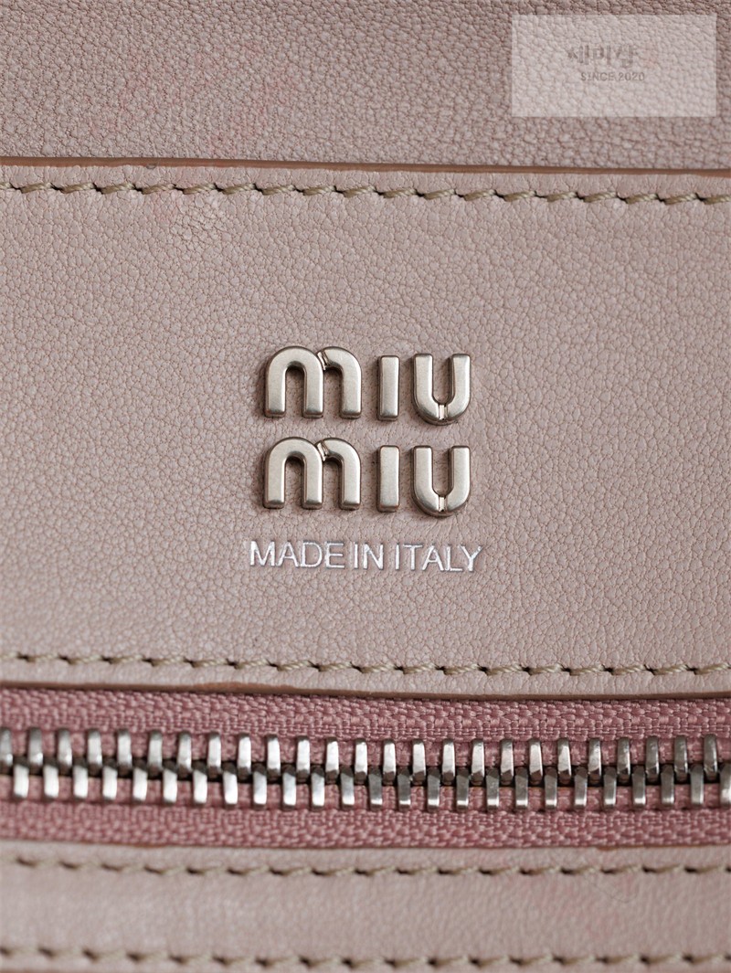 Miu Miu 미우미우 비방 나파 레더 백 5bb199 오키드 핑크 Bag 25번 이미지