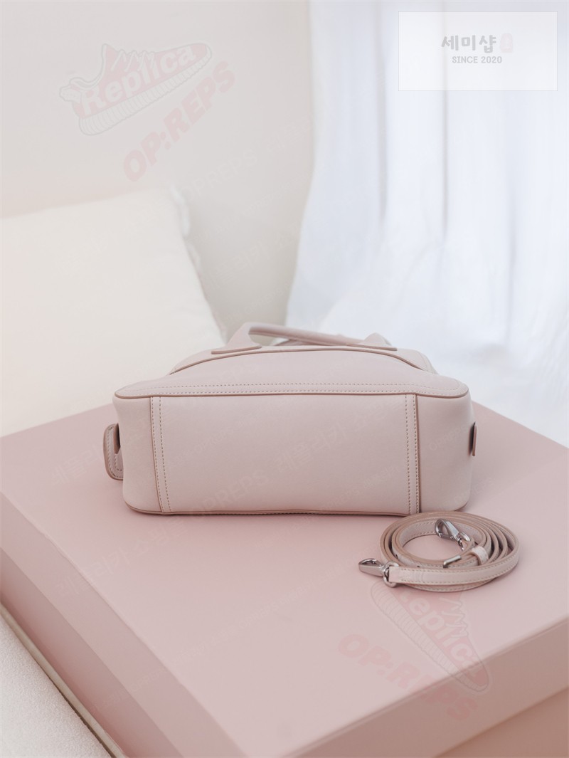 Miu Miu 미우미우 비방 스몰 나파 레더 백 5BB200 오키드 핑크 Bag 21번 이미지