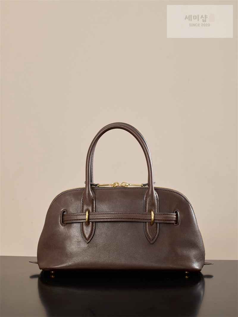 Miu Miu 미우미우 아방뛰르 나파 레더 탑핸들 백 5BB169 오크 Bag 4번 이미지