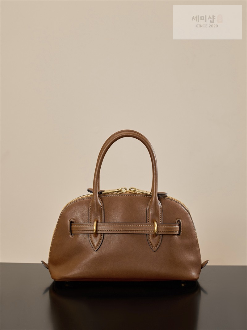 Miu Miu 미우미우 아방뛰르 나파 레더 탑 핸들 백 5BB169 꼬냑 Bag 4번 이미지