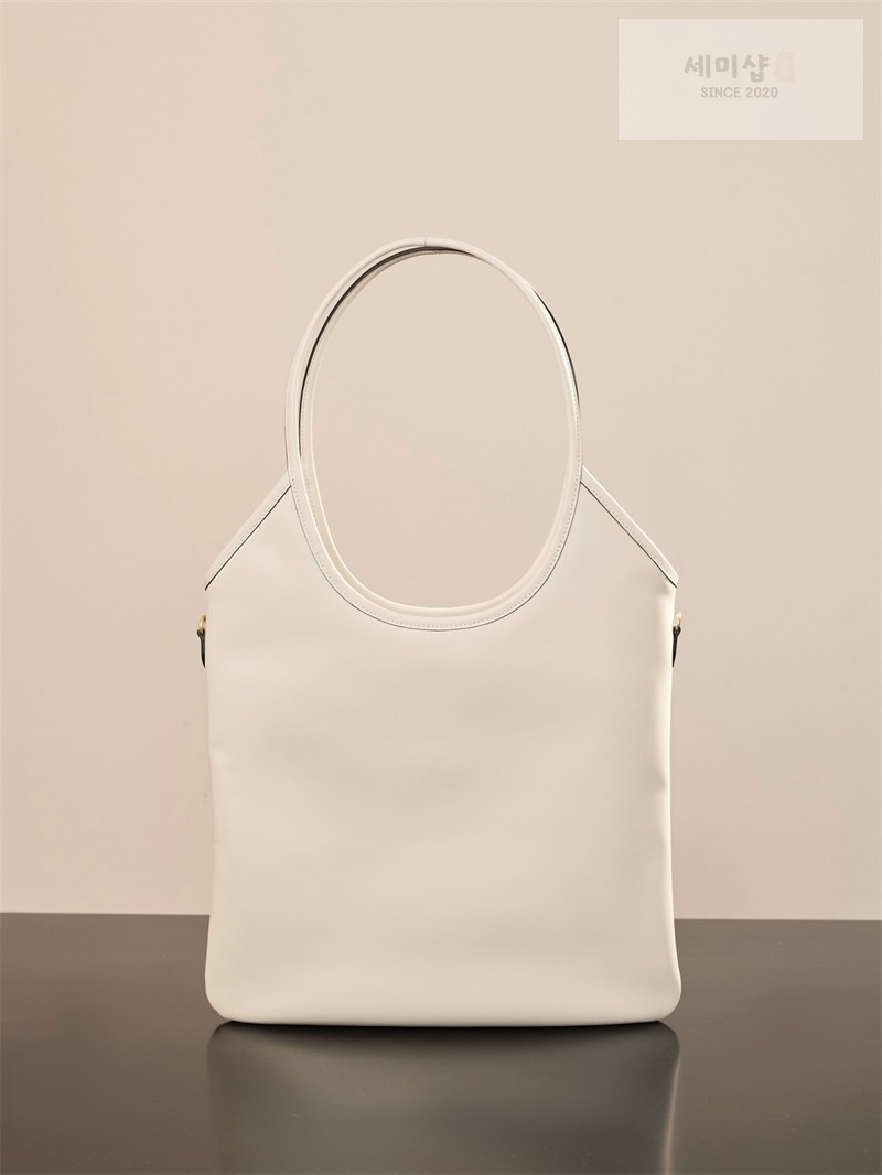 Miu Miu 미우미우 아이비 레더 백 5BQ231 화이트 Bag 8번 이미지