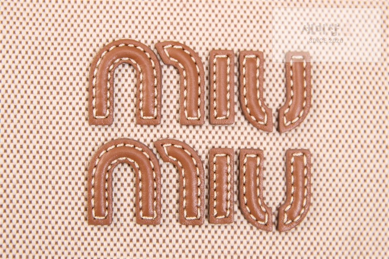 Miu Miu 미우미우 아이비 캔버스 백 5BG231 캔버스 Bag 14번 이미지