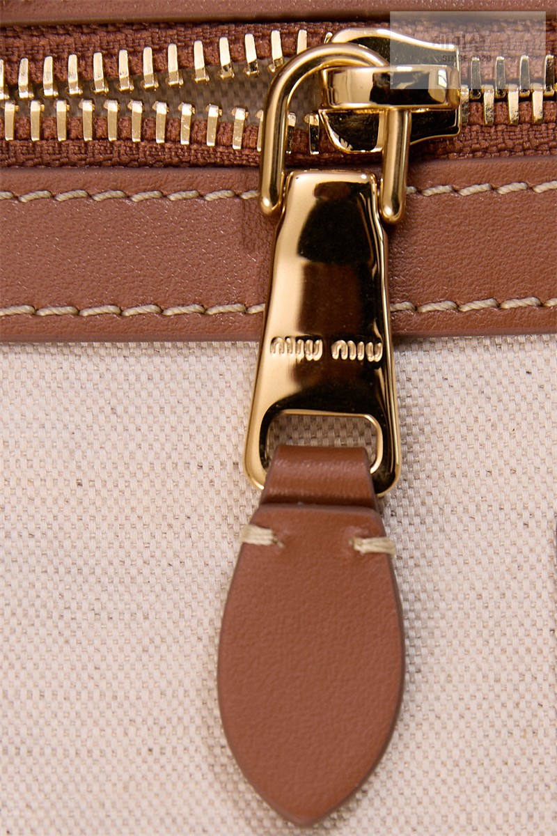 Miu Miu 미우미우 아이비 캔버스 백 5BG231 캔버스 Bag 24번 이미지