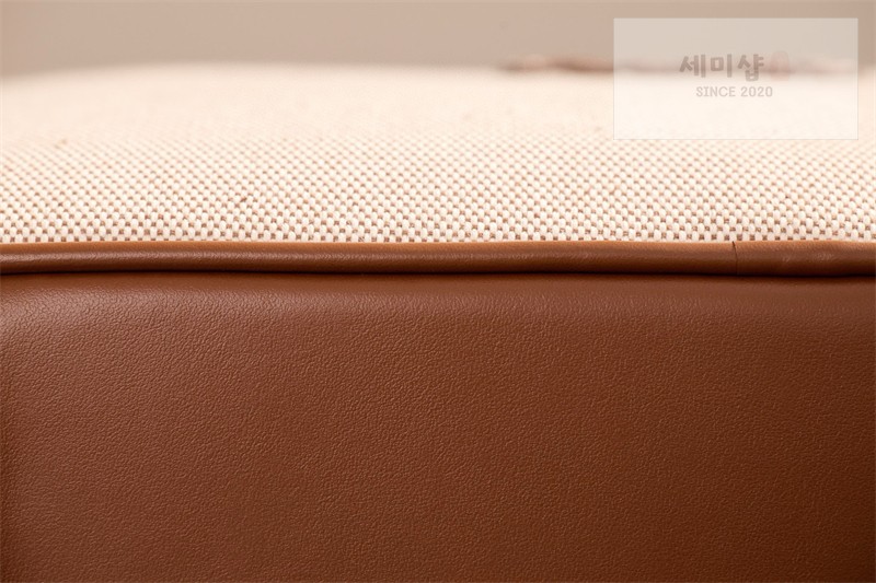 Miu Miu 미우미우 캔버스 레더 보 백 5BB163 캔버스 Bag 15번 이미지