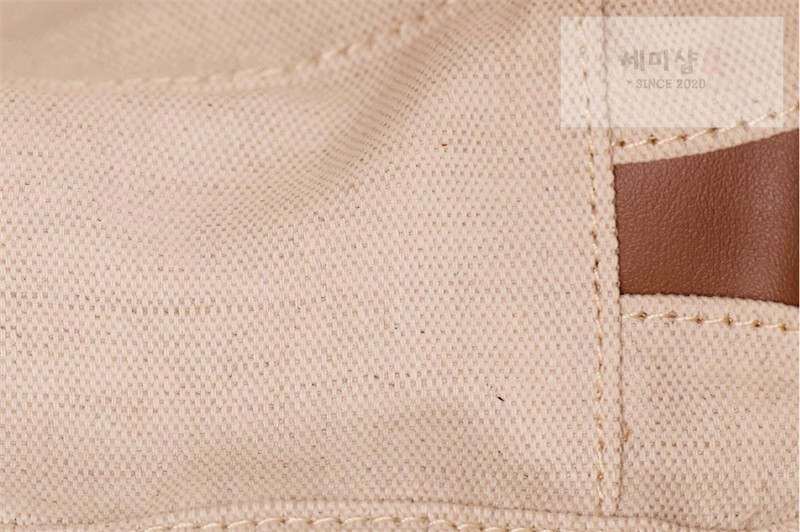Miu Miu 미우미우 캔버스 레더 스몰 보 백 5BB173 캔버스 Bag 18번 이미지